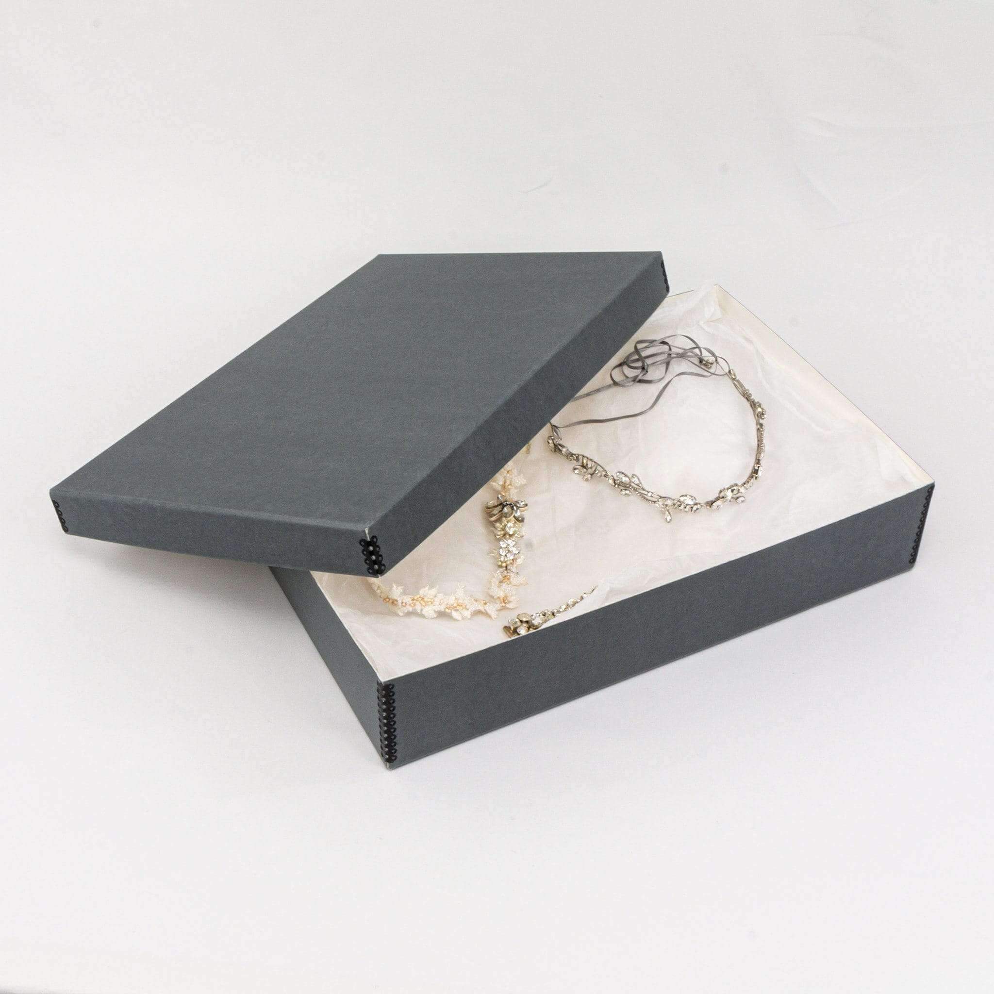wedding veil and accessories acid free storage box Storage Box Store My Dress